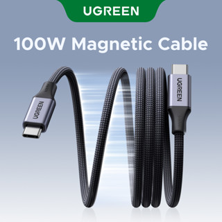 UGREEN สาย USB-C แม่เหล็กอัตโนมัติ 480Mbps Max, 20V/5A Max, …