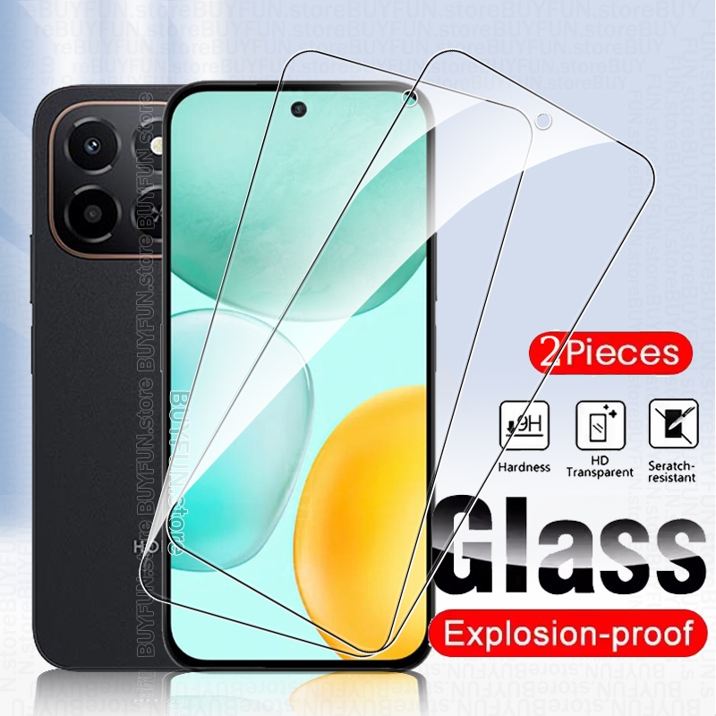 2Pieces 2AK Full Cover HD Tempered Glass For Huawei Honor X6C X8c X9c Smart X7c x5b Plus X6b X8b 400
