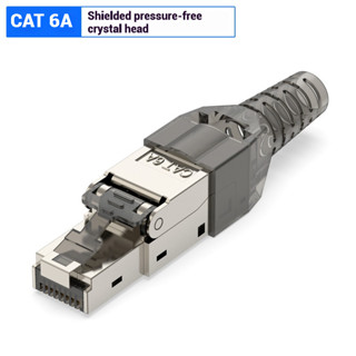 CAT6A RJ45 Modular Plug เครื่องมือฟรี Field Termination RJ45…
