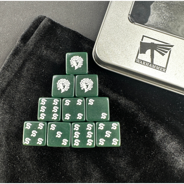 Warhammer 40k Dice Arman Dice Medusa Dice Warhammer Dice AOS Warhammer Collectible
