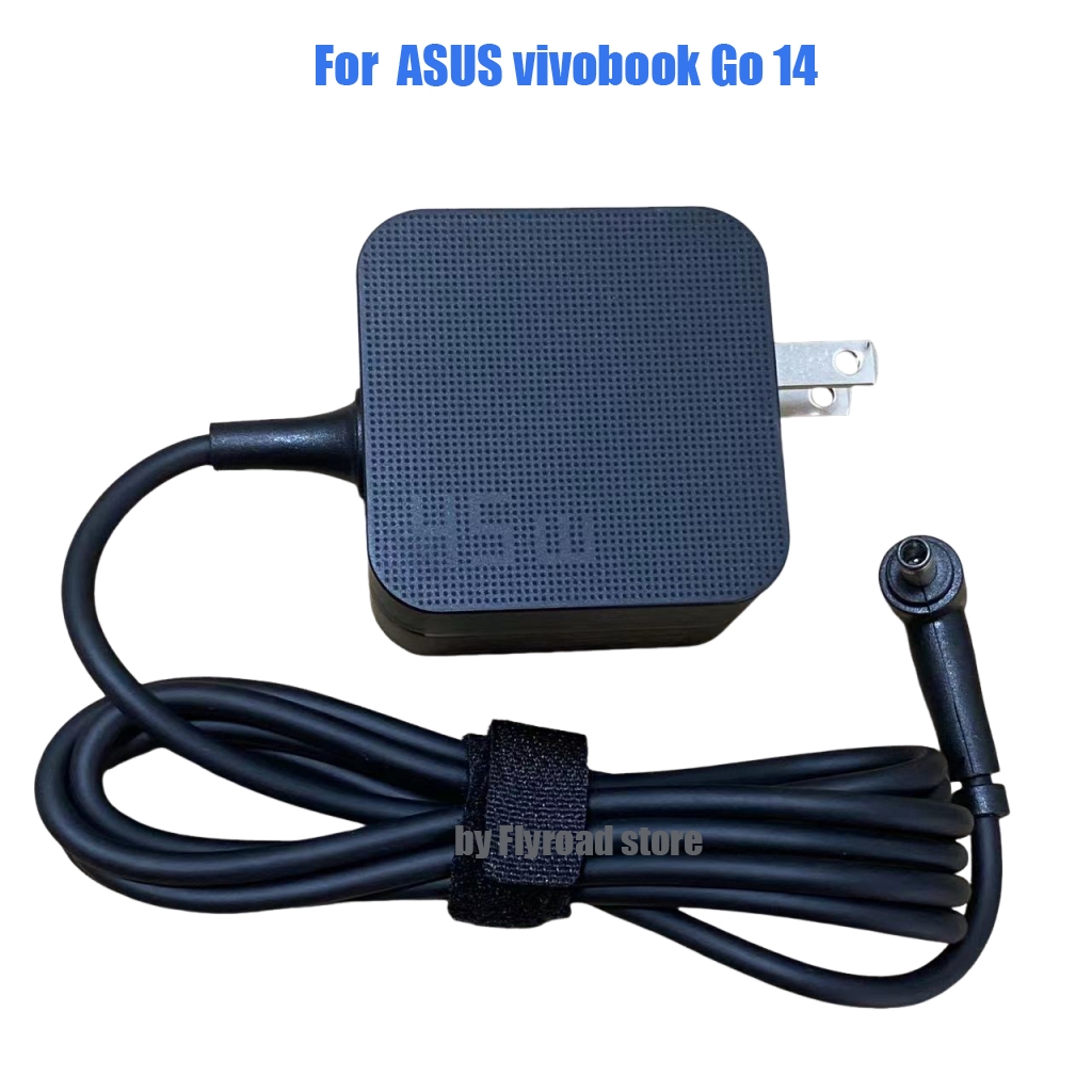 45W อะแดปเตอร์ 19V 2.37A 4.5*3.0 มม.สําหรับ ASUS Vivobook Go 14 E1404F E1404FA โน้ตบุ๊ค PC Charger