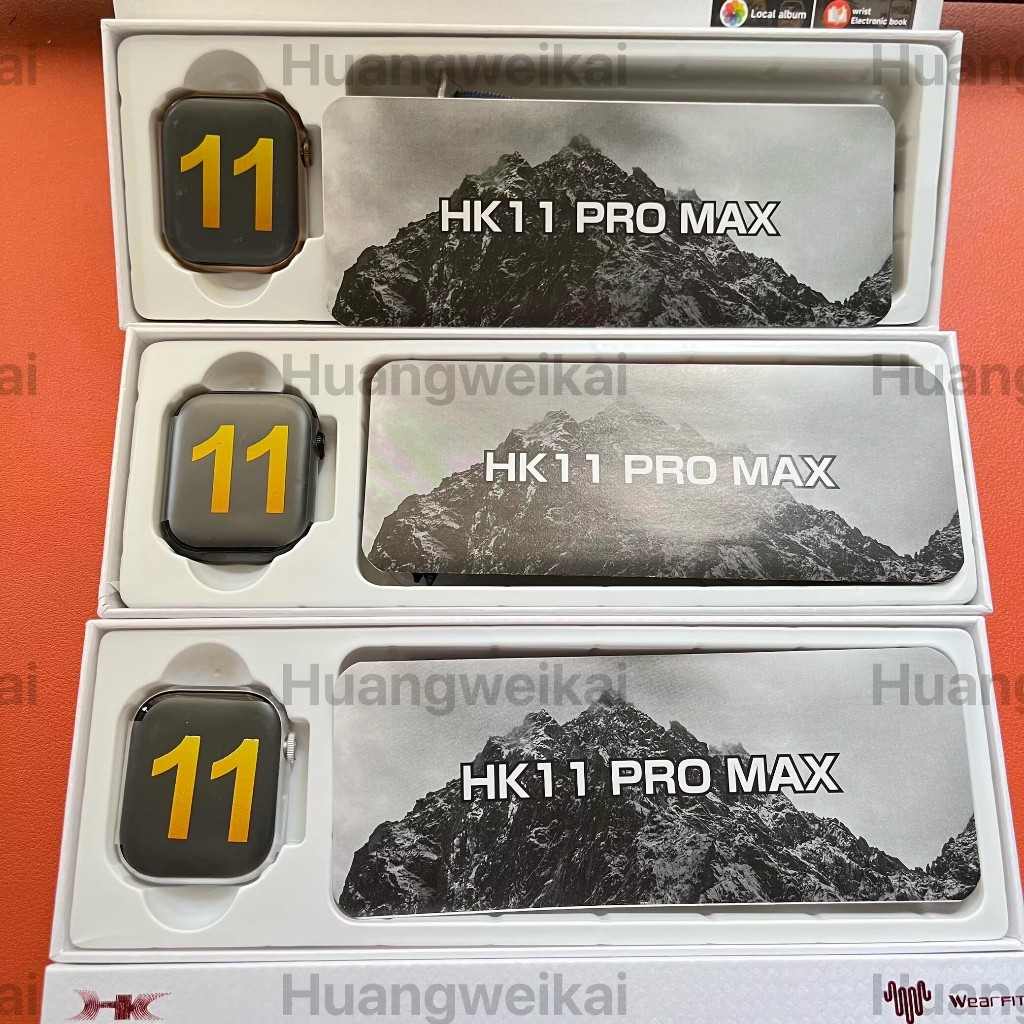 2025 นาฬิกา 11 HK11 Pro Max Smart Watch AMOLED 4GB เครือข่าย AI หุ่นยนต์ NFC เข็มทิศท้องถิ่นเพลงผู้ช