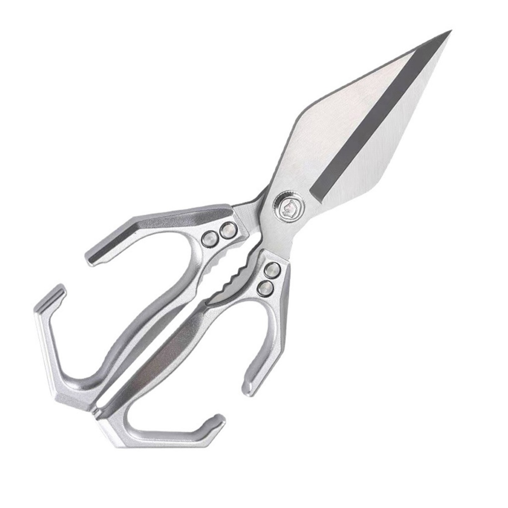 Heavy Duty กรรไกรครัวสําหรับกระดูกไก่ Ergonomic Grip แบบพกพาเนื้อทําอาหารกรรไกรสําหรับทุกวัน Meal Prepping