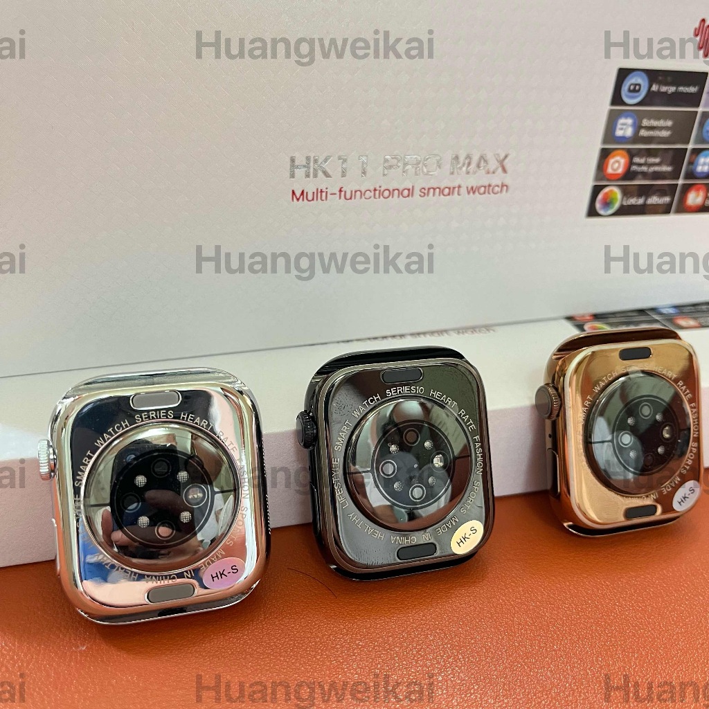 Watch 11 HK11 Pro Max Smart Watch AMOLED 4GB เครือข่าย AI หุ่นยนต์ NFC เข็มทิศท้องถิ่นเพลงผู้ชายผู้ห