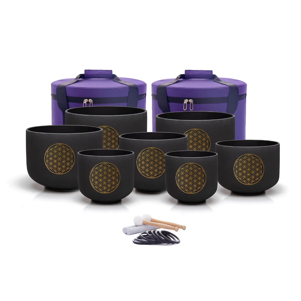 Hye-eun ชามร้องเพลงคริสตัลเกรด A ระดับมืออาชีพ 432Hz/440HZ เพื่อสุขภาพ