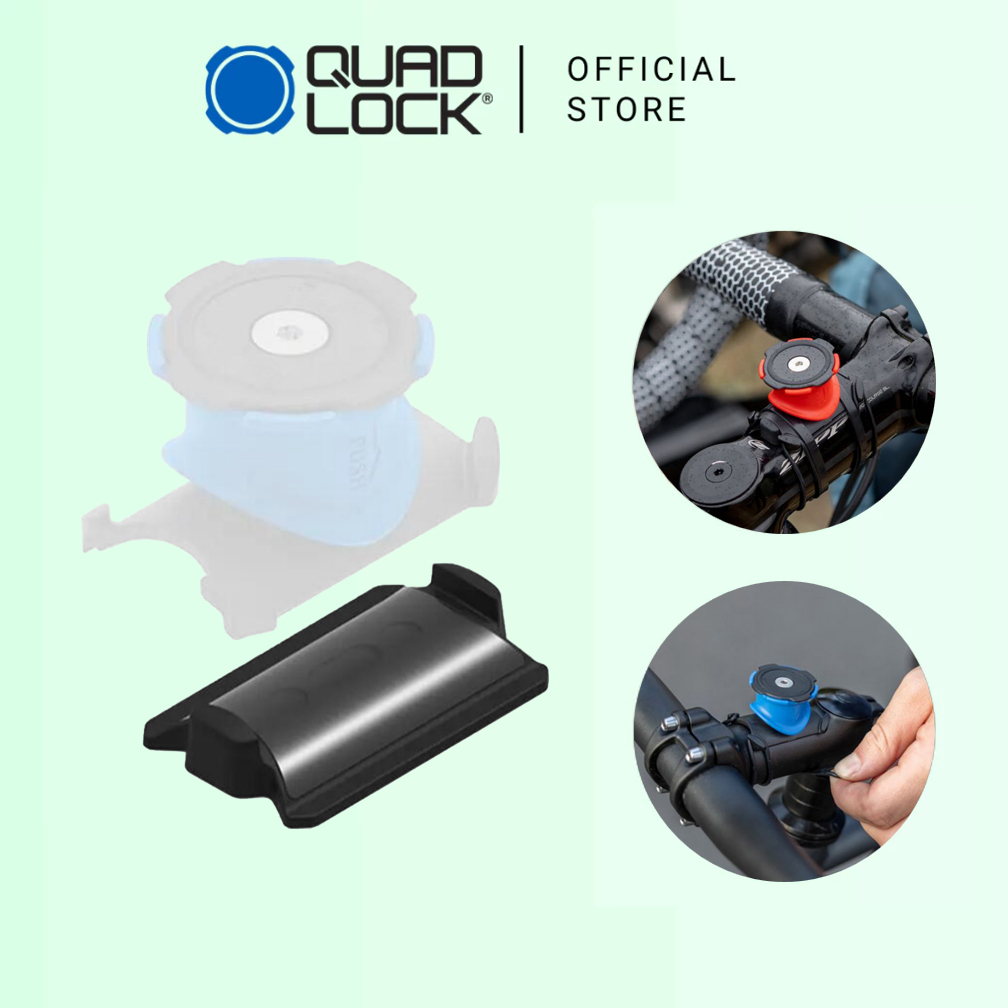 Quad Lock Stem Mount Adapter สำหรับแฮนด์บาร์แบนและสี่เหลี่ยม