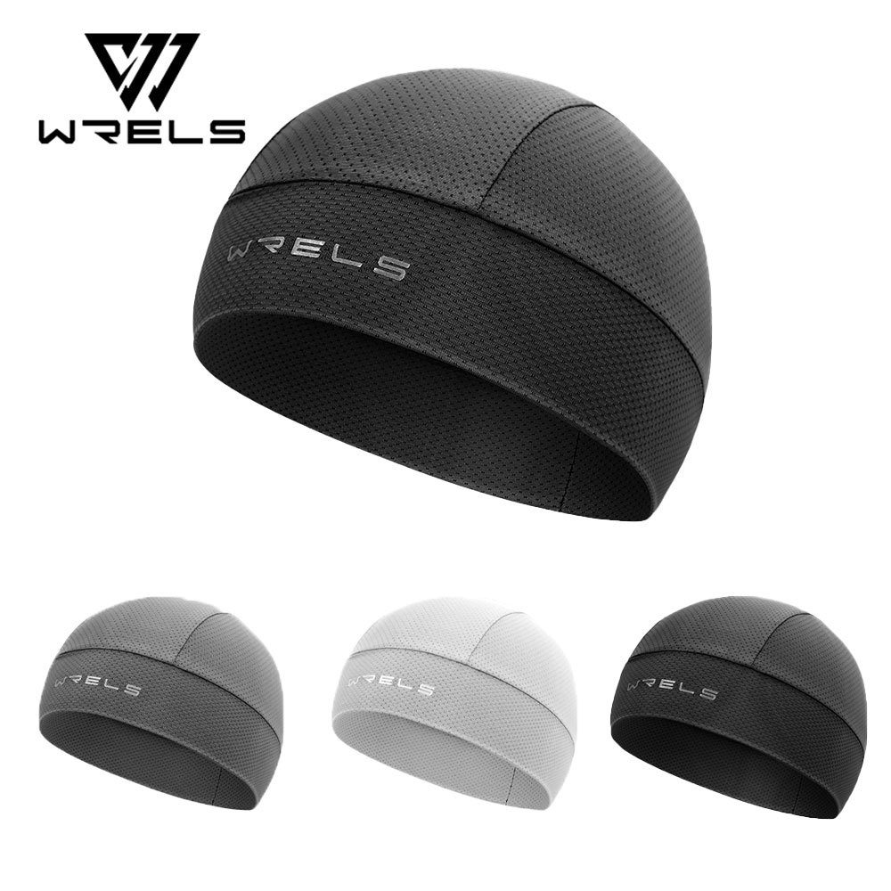 WRELS หมวกปั่นจักรยาน  กันลม กันแดด ระบายอากาศ แห้งเร็ว นุ่ม ยืดหยุ่นสูง ระบายเหงื่อ #WRS0323