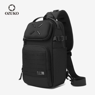 OZUKO โอซูโกะ กระเป๋าสะพายไหล่ในเมืองกันน้ํากลางแจ้งหลายกระเ…