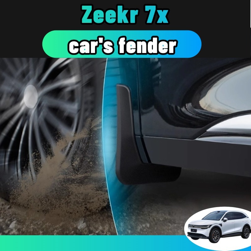 Zeekr 7x กันโคลนกรุล้อ (แบบคลิ๊บล๊อค ไม่ต้องเจาะตัวรถ) ของแต่ง abs รถอุปกรณ์เสริม ของแต่งรถยนต์