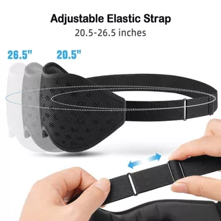 SNBS Breathable Sleep Mask, 3D Eye Mak Sleepers ด้านข้างผู้หญิงผู้ชาย, Light Blocking Sleeping Mask พร้อมสายรัดปรับได้, ฝาครอบตาน้ําหนักเบานุ่มสําหรับเดินทาง, งานกลางคืน, Nap