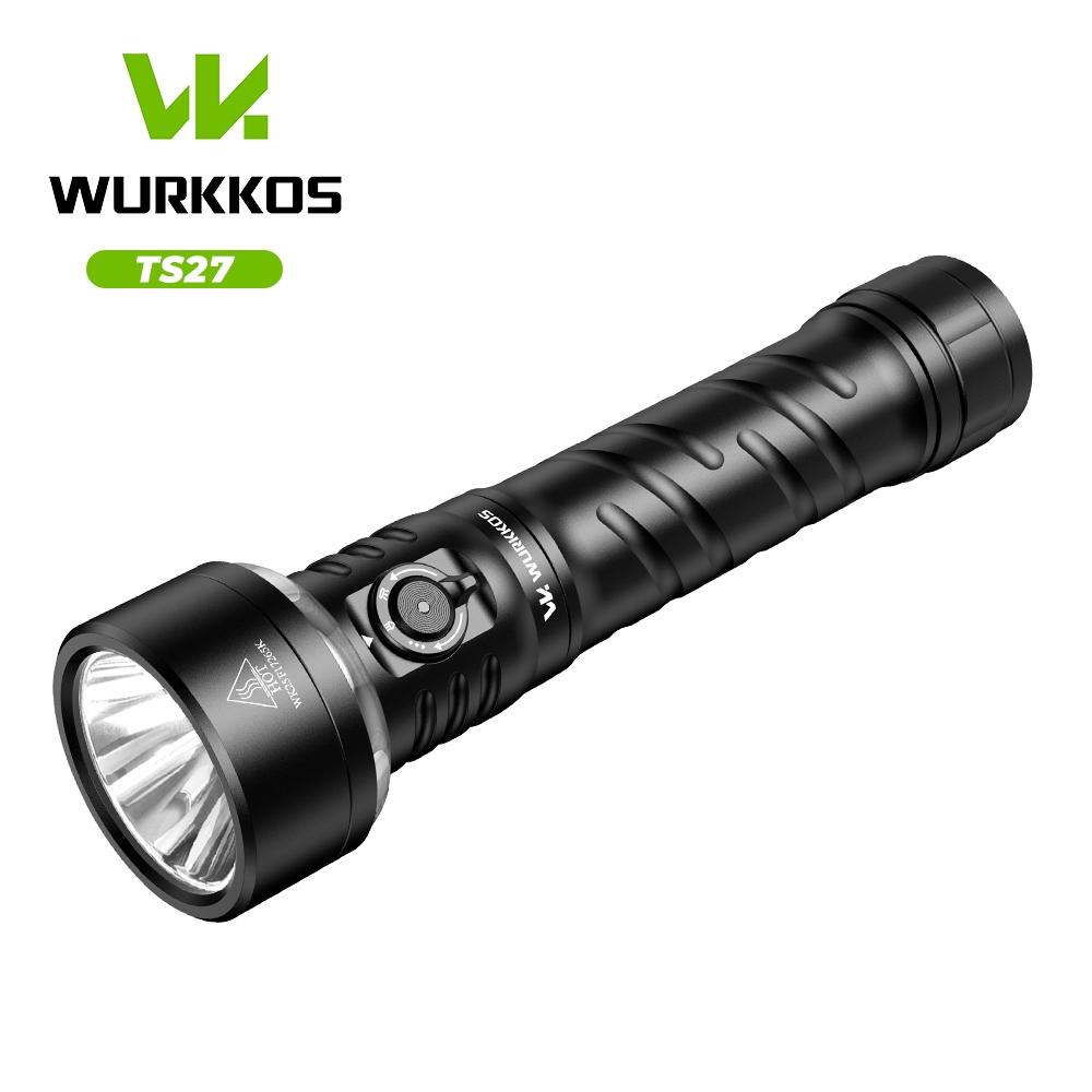 Wurkkos TS27 3200lm 360°LIGHTING-AREA 845m RGB/ Atmosphere/camping type-C ชาร์จไฟฉายสามตัว