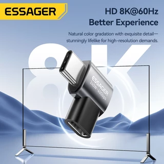 Essager 240W USB 4.0 C เป็น C OTG Converter รองรับตัวแปลงมัลติฟังก์ชั่น 8K/60Hz