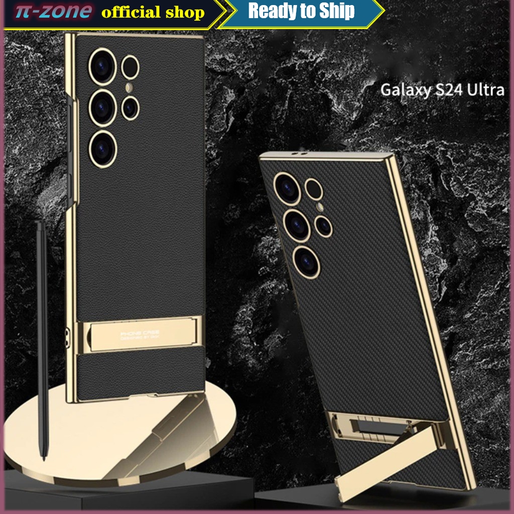 ฝาครอบเคสพร้อมขายึดสําหรับ Samsung Galaxy S26 Ultra S25 Ultra S24 Ultra S23 Ultra S22 Ultra Shock Proof Protection Mechanical ขาตั้งปรับได้เคสโทรศัพท์