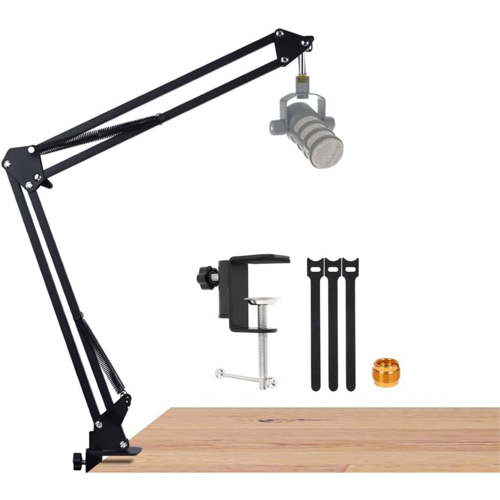 สําหรับแขนบูม rode podmic, ขาตั้งโต๊ะไมค์ เข้ากันได้กับไมโครโฟน pode, แขน rode podmic เหมาะสําหรับ P