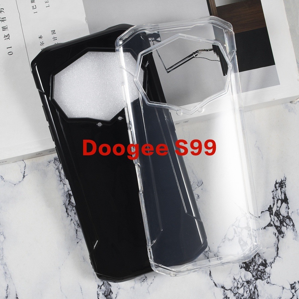 เคสสําหรับ Doogee S99 S99 Pro เคสโทรศัพท์ Simple Soft TPU ฝาครอบป้องกันซิลิโคน