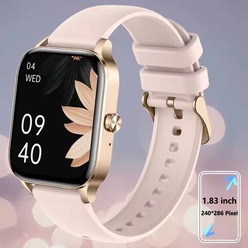 LIGE Women Smartwatch ผู้หญิงบลูทูธ Dial Call นาฬิกาสําหรับผู้หญิงกีฬาฟิตเนส Tracker สร้อยข้อมือ Smartwatch ของขวัญ