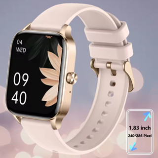 LIGE Women Smartwatch ผู้หญิงบลูทูธ Dial Call นาฬิกาสําหรับผ…