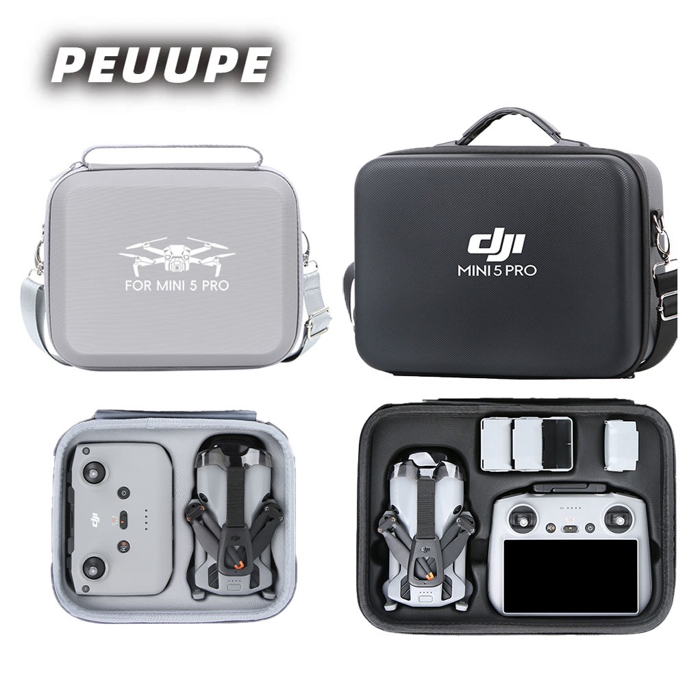 หลายรูปแบบ DJI Mini 5 Pro กระเป๋าเก็บ Changfei ชุดกระเป๋าใช้งานร่วมกับ DJI RC2/N3 รีโมทคอนโทรลแบบพกพาไหล่กระเป๋า