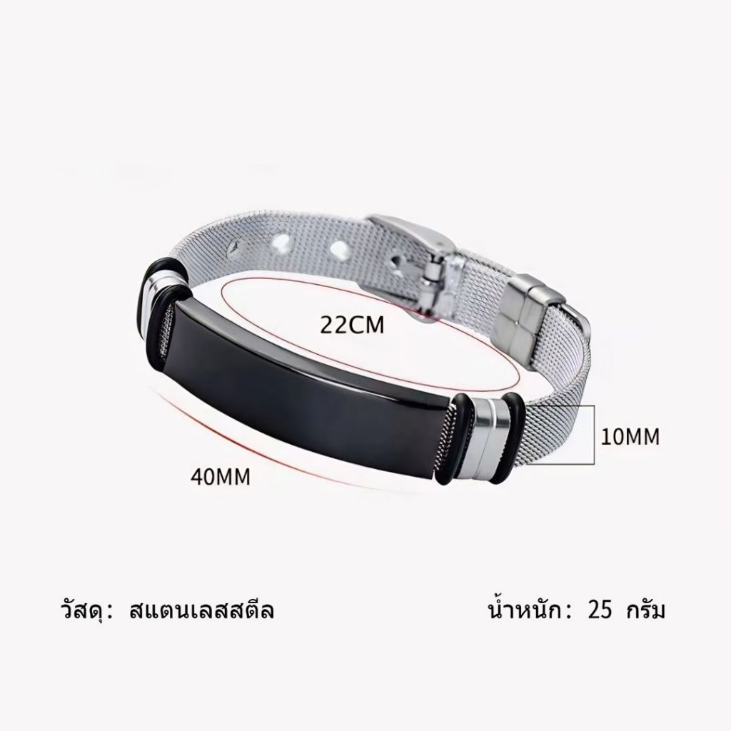 สร้อยข้อมือส่วนบุคคล,สร้อยข้อมือแกะสลักที่กําหนดเองสําหรับผู้ชายและผู้หญิง,สร้อยข้อมือคู่,ของขวัญสําหรับแฟน,จบการศึกษาและของขวัญพ่อแม่ ราคา ถูกที่สุด ดีลบีเคเค แกลเลอรีภาพที่ 6