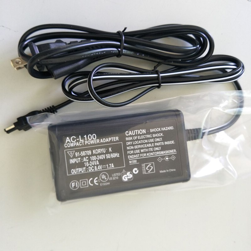 1pcs AC-L100 สําหรับ Sony AC-L100 AC-L15 AC-L10 AC-L15A AC-L10A DSC-S30 F707 F717 F828 DCR-TRV DCR-T