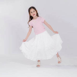 B&R Kids【กระโปรงเด็ก】ส่งจากไทย กระโปรงเค้กแฟชั่น สไตล์เกาหลี ความยาวปานกลาง กระโปรงเจ้าหญิง เด็กหญิง 3-12 ปี