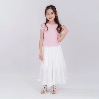 B&R Kids【กระโปรงเด็ก】ส่งจากไทย กระโปรงเค้กแฟชั่น สไตล์เกาหลี ความยาวปานกลาง กระโปรงเจ้าหญิง เด็กหญิง 3-12 ปี