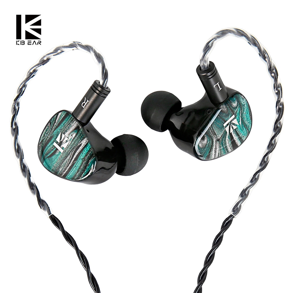 KBEAR Alkaid KB03 หูฟัง Beryllium-Coated Dynamic Driver + 1 BA + 1 Bone Conduction Hybrid HiFi Monit