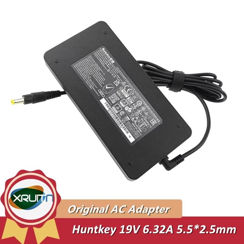 HKA ของแท้12019063-6B 19V 6.32A 120W HKA12019063-6C อะแดปเตอร์ AC สําหรับ Huntkey Intel NUC GIMI LIG