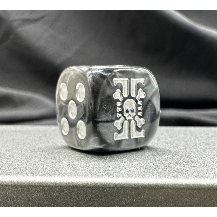 Warhammer Death Watch Dice รูปแบบใหม่ Warhammer 30K40K เกมกระดานลูกเต๋า Death Watch Legion Warhammer Dice