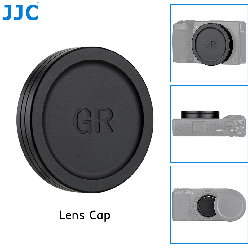 JJC LC-GR4 & LC-GR3 เลนส์โลหะสําหรับ Ricoh GR4 GR3 GR3x HDF GR2 GR IV GR IIIx GR III HDF GR II GRIV 