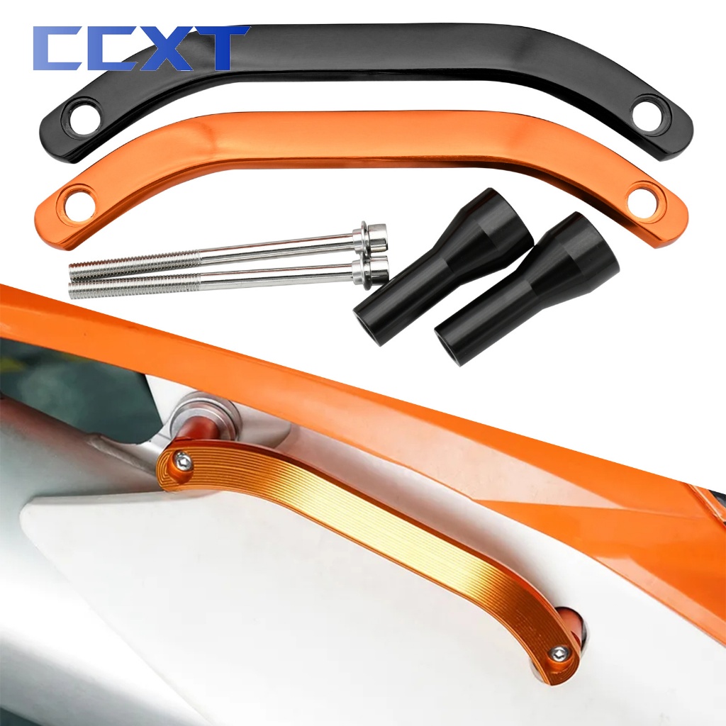 มือจับที่นั่งผู้โดยสาร ด้านหลัง CNC สําหรับรถจักรยานยนต์ KTM SX SXF XC XCF XCW EXCF 125 150 250 300 350 400 450 500 2016-2018 2019