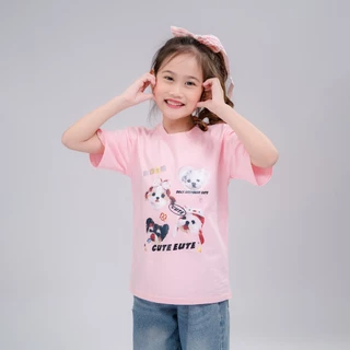 B&R Kids【เสื้อยืดแขนสั้นเด็กผู้หญิง】จัดส่งจากไทย เสื้อพิมพ์ลายการ์ตูนเด็กผู้หญิง ผ้าฝ้าย นุ่มสบาย ลำลอง แฟชั่นน่ารัก