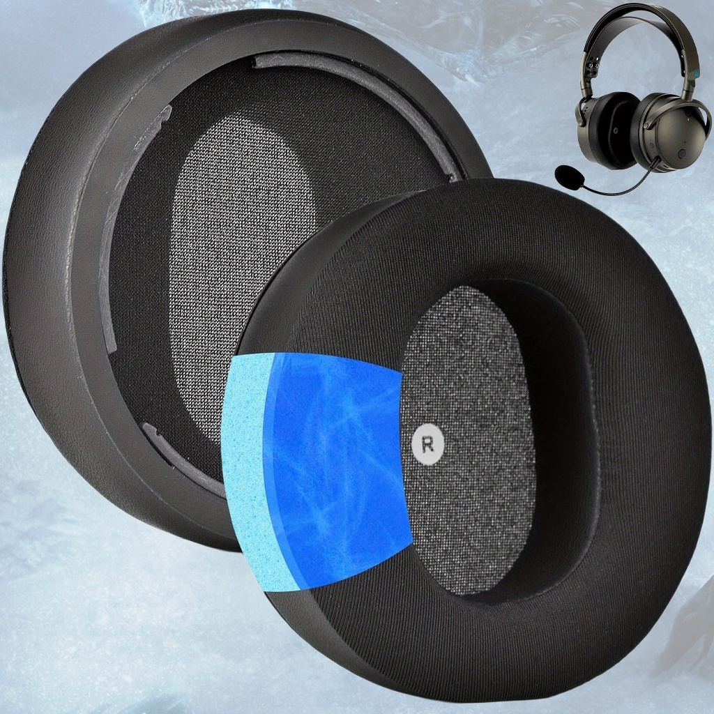 เจลทําความเย็นแผ่นรองหูฟังหูฟังสําหรับหูฟัง Audeze Maxwell, Elevate Comfort, Durability, ความหนาและเ