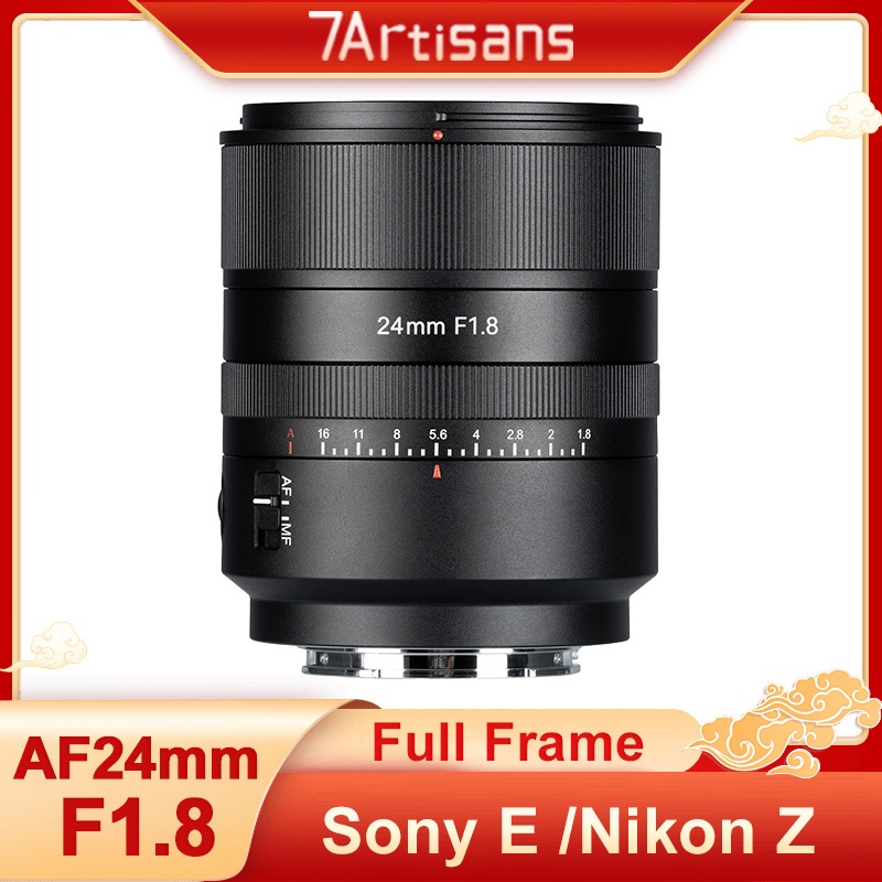 7artisans 35mm F1.8 AF Auto Focus Full-Frame Portrait STM Silent Motor Prime เลนส์สําหรับ Sony E Nik
