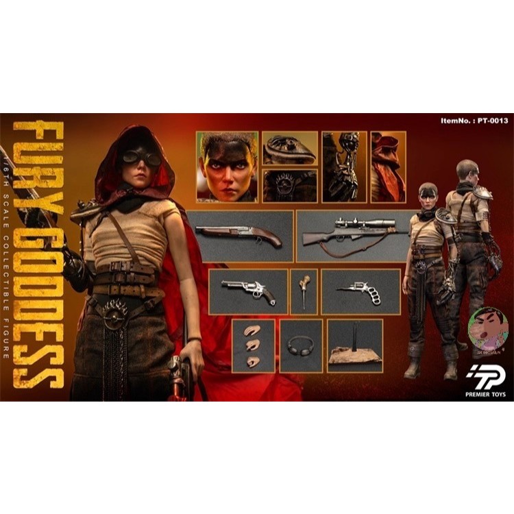 Premier Toys 1/6 PT-0013 Fury Goddess Action Figure