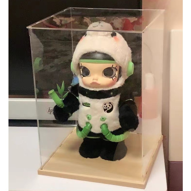 กล่องใส่โมเดลกล่องโชว์ 400% 25*25*35cm กล่องมอลลี่ กล่องโมเดล ประตูหน้าสามารถเปิดได้,กล่องอะคริลิคใส - รูปที่ 5