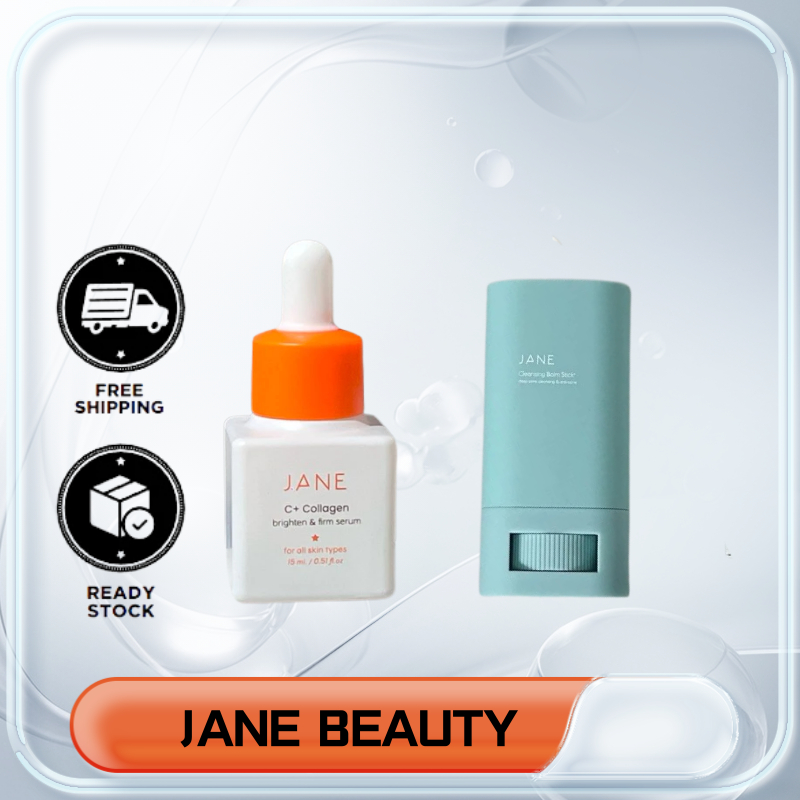 Jane Beauty Collagen C+ Serum/Cleansing Balm Stick+