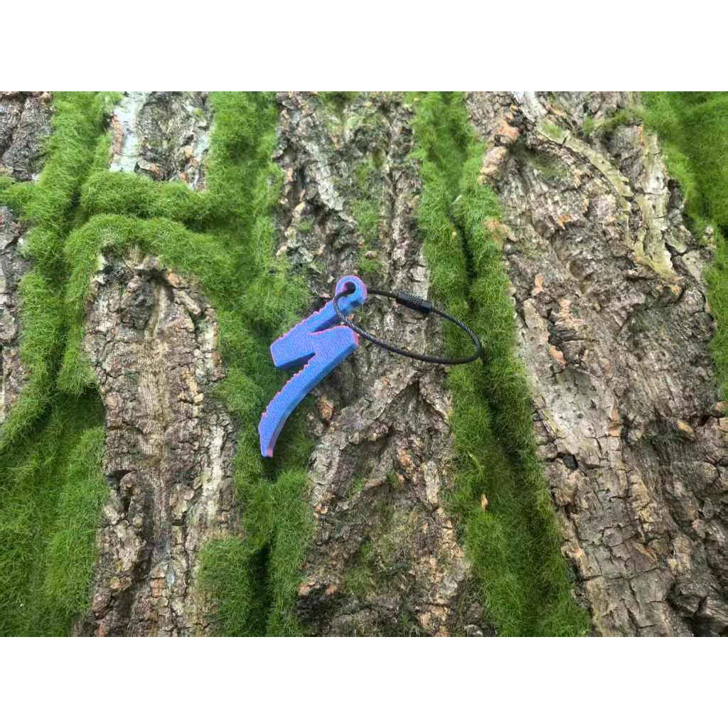 พวงกุญแจ Cycling Lovers Lightning logo3d Printing Blue Purple