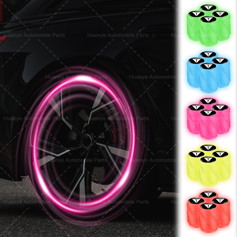 ยางรถตกแต่งหมวกเรืองแสงโลโก้รถล้อ Tyre Cap สําหรับ DEEPAL CCCAG CS35PLUS CS55PLUS CS75PLUS UNIV UNIK