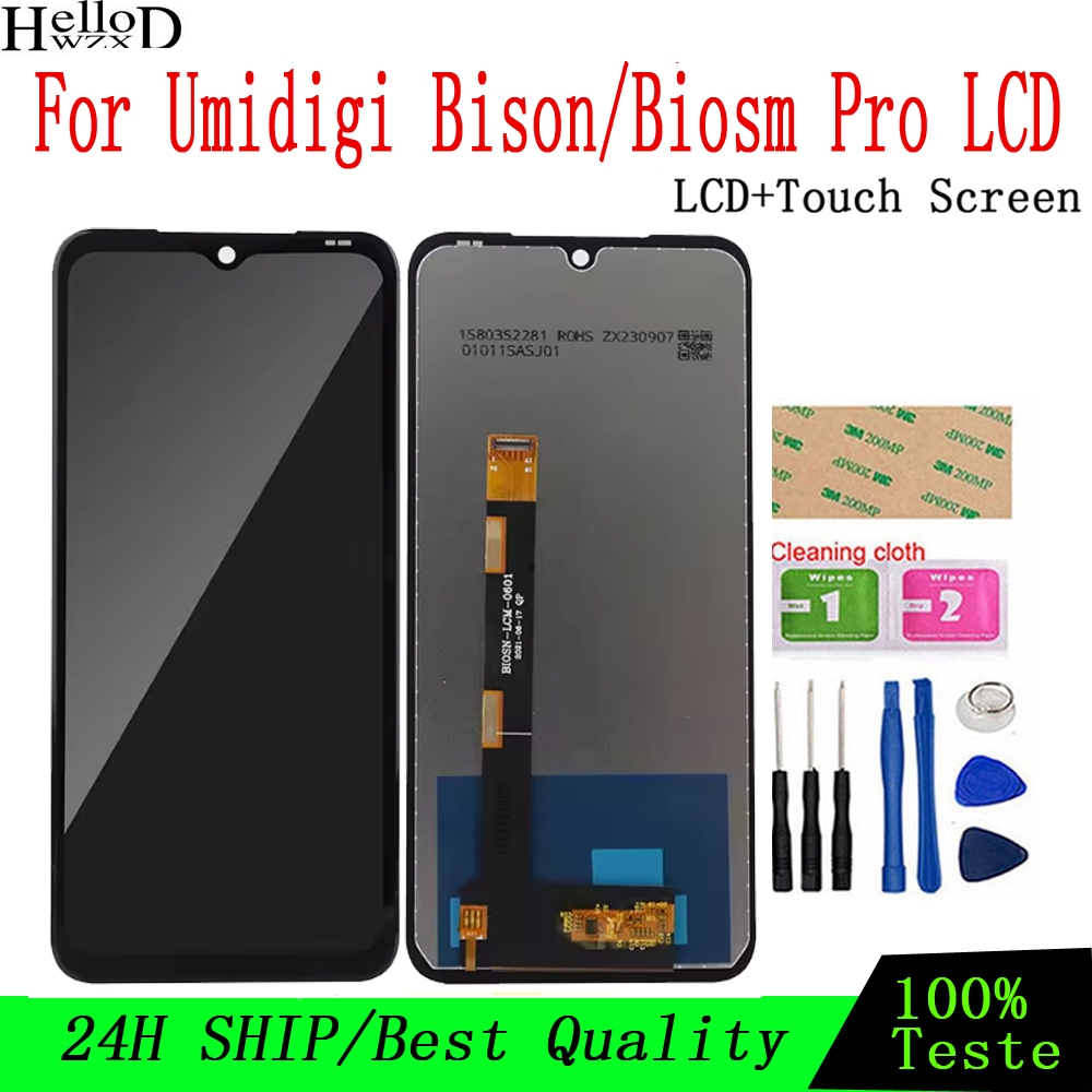 UMIDIGI Bison Bison Pro จอแสดงผล LCD + หน้าจอสัมผัสสําหรับ UMIDIGI Bison 2021 BISON GT จอแสดงผล LCD 