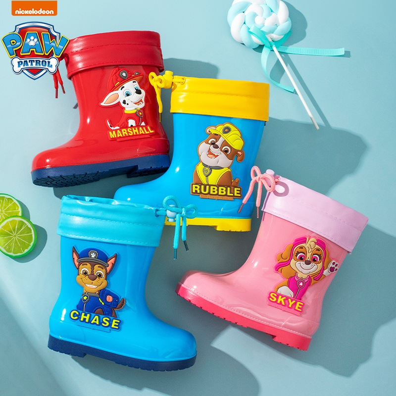 รองเท้าบูท ลาย Paw Patrol สินค้าของแท้ พร้อมส่ง บูทยางเด็ก บูทเด็ก รองเท้าบูท รองเท้ายางกันน้ำ บูทสั