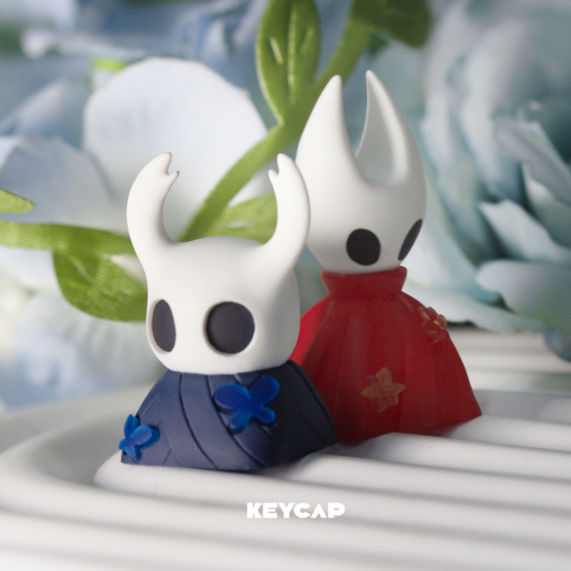 -LW- Hollow Knight ปุ่มกดเรซินอัศวินกลวงแป้นพิมพ์เครื่องกลที่กําหนดเองปุ่มกดส่วนบุคคล