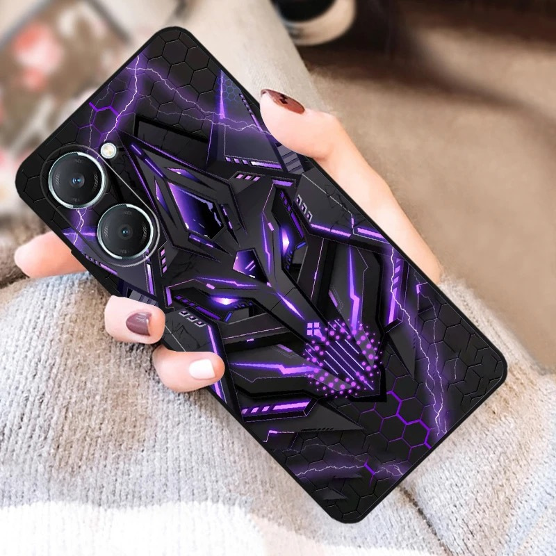 สําหรับVivo Y18S Y18E 4GกรณีVivo T3 Lite 5Gซิลิโคนนุ่มปกหลังสําหรับVivo Z9 Lite 5GสําหรับVivo Y18 4G