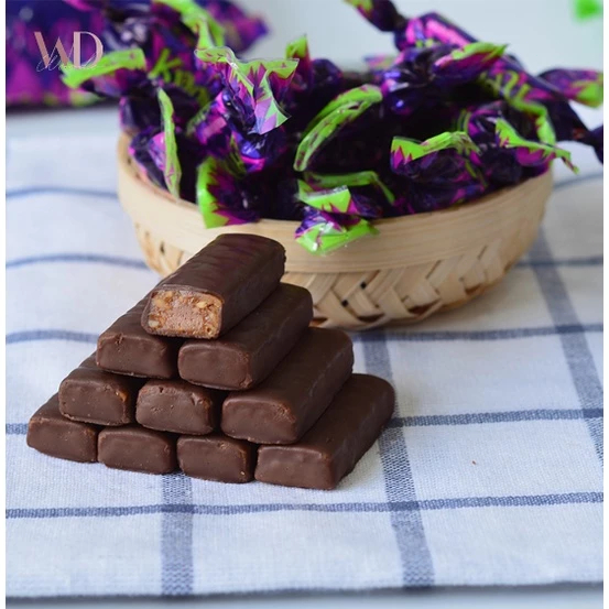 💥ขายร้อน💥ช็อคโกแลต ถั่วลิสง ขนมช๊อก แซนวิช รัสเซีย ยี่ห้อ KPOKAHT ช็อคโกแล็ตรัสเซียใส้ถั่วแม็คคาดิเมียร์อัลม่อน ขนมหวาน - รูปที่ 3