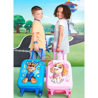 กระเป๋าลากล้อสำหรับเด็ก Paw Patrol ลายยูนิคอร์นและไดโนเสาร์ ขนาดพกพาสะดวก ทำจากพีวีซีทนทาน