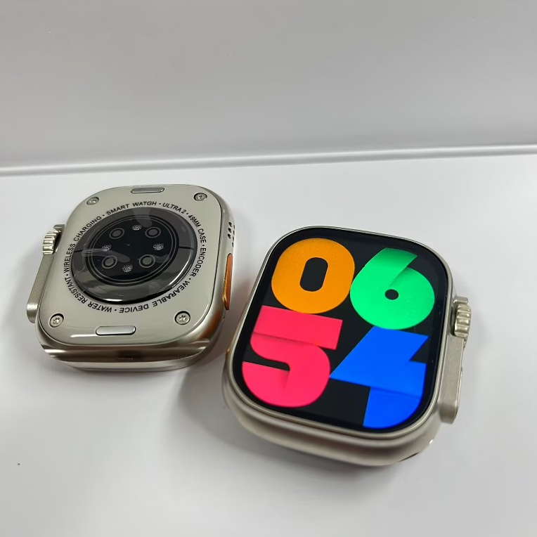 2025 TOP ultra 2 Smart watch Boot up โลโก้ไร้สายชาร์จแบบเต็มหน้าจอ 2.5 นิ้วบลูทูธโทร VS hk10 pro max