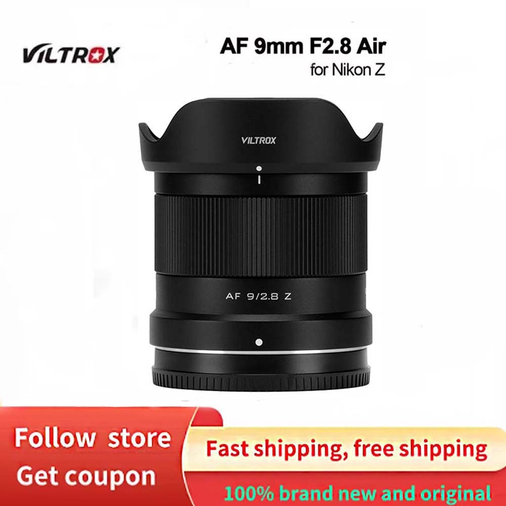 VILTROX 9 มม.F2.8 Z, AF 9 มม.F2.8 Z-Mount สําหรับ Nikon Z Mount, Auto Focus APS-C มุมกว้าง Z Mount เ