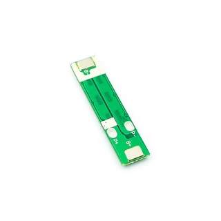 บอร์ดป้องกันแบตเตอรี่ลิเธียม 1S 18650 12A 3.2V/3.7V พร้อมป้องกันชาร์จเกิน คายเกิน กระแสเกิน และลัดวงจร