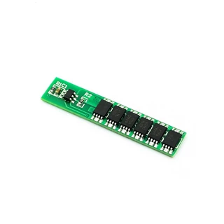 บอร์ดป้องกันแบตเตอรี่ลิเธียม 1S 18650 12A 3.2V/3.7V พร้อมป้องกันชาร์จเกิน คายเกิน กระแสเกิน และลัดวงจร