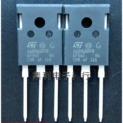 2 ชิ้น G60H65DFB STGWA60H65DFB TO-247 650V 60A ทรานซิสเตอร์